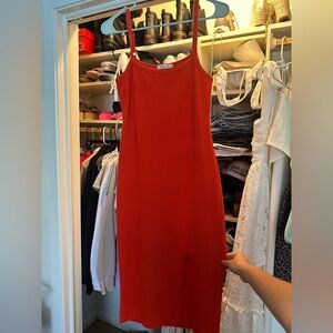 Boutique Spaghetti strap Fitted Dress Size Small